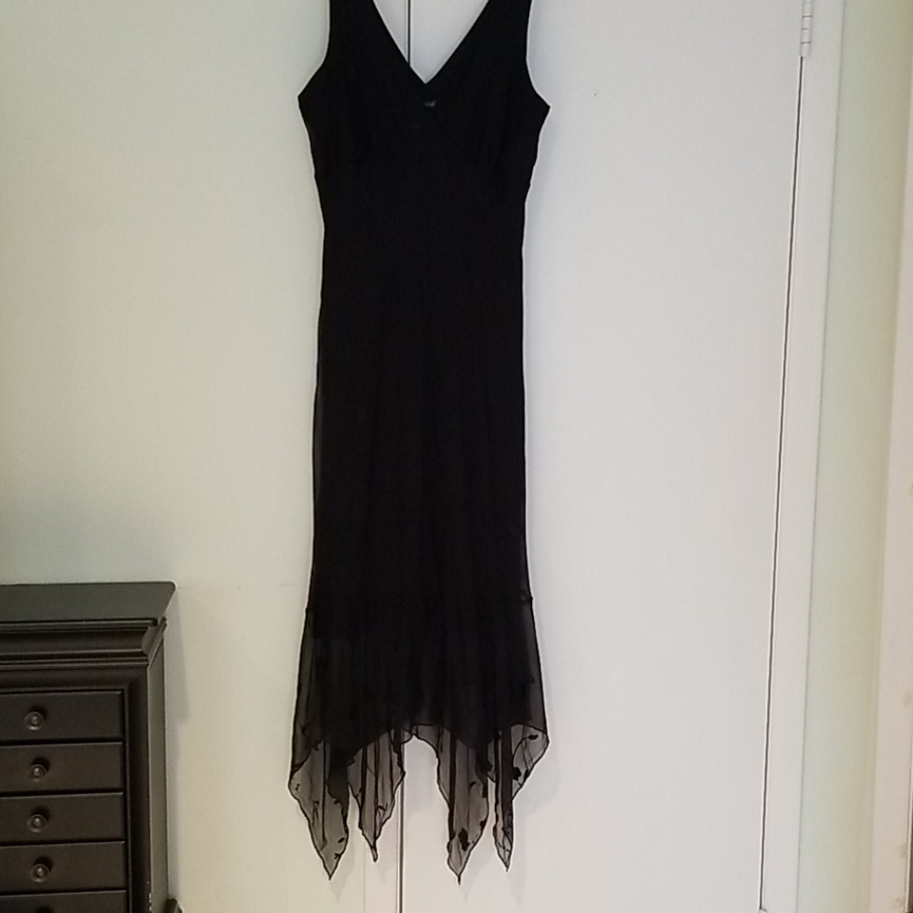 Black cocktail dress (lined)